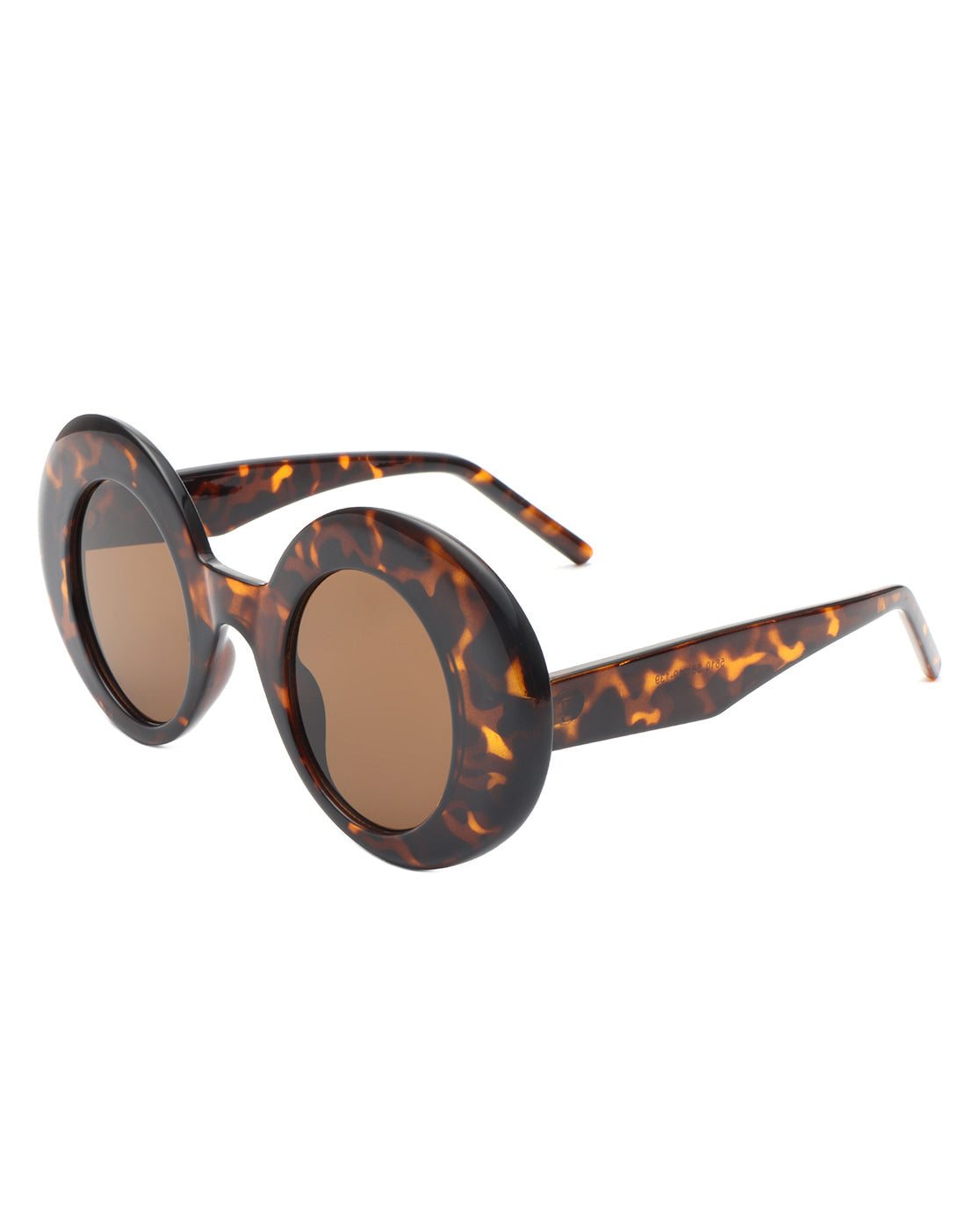 Yoke - Retro Chic Fashion Oversized Round Women's Sunglasses - Charming Charlie