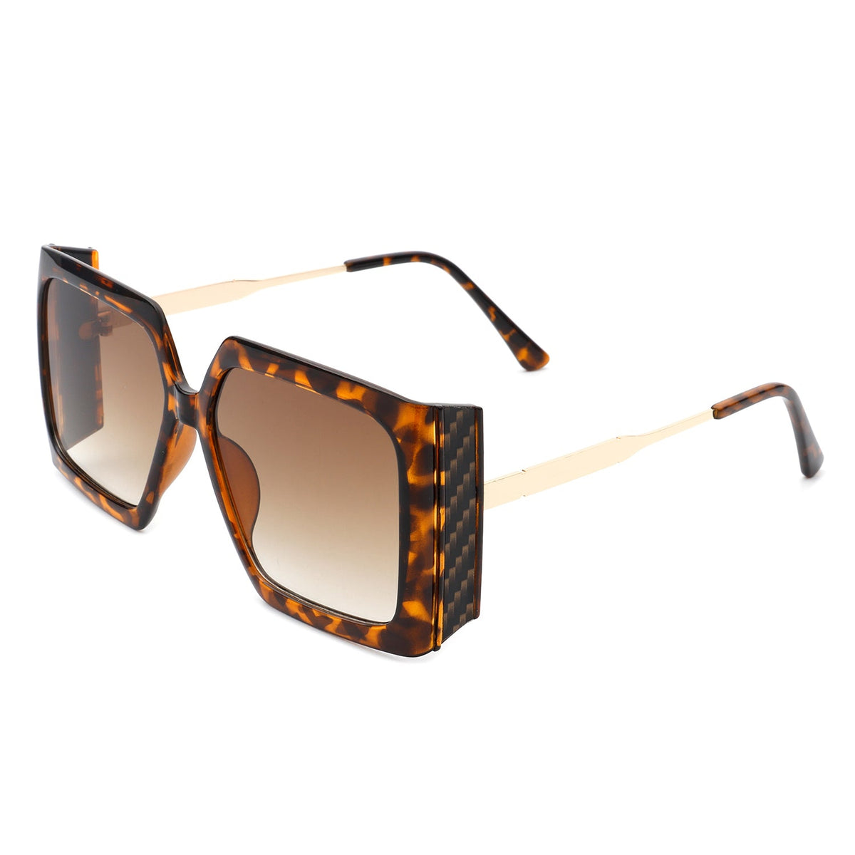 Yellowra - Women Oversize Retro Square Large Fashion Sunglasses - Charming Charlie