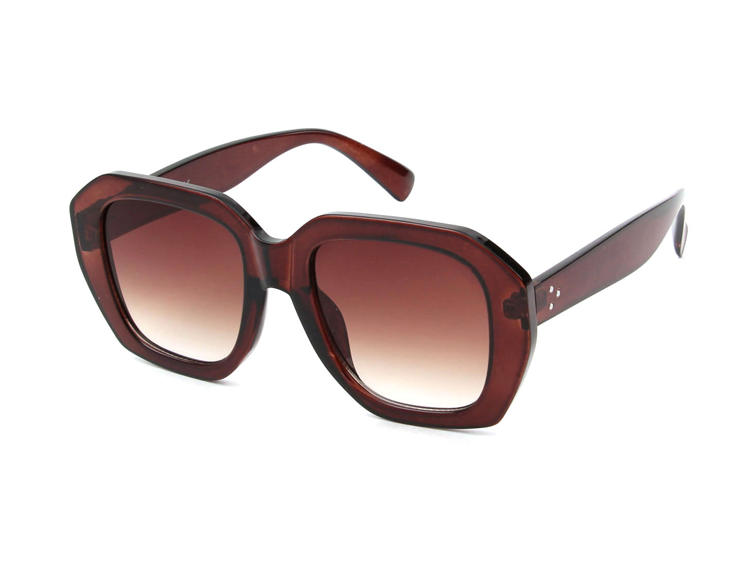 Sheridan | Women Square Oversize Fashion Sunglasses - Charming Charlie