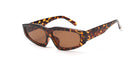 Odessa | Retro Thick Rectangle Unisex Fashion Sunglasses - Charming Charlie