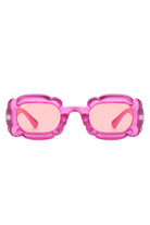 Uplift - Geometric Irregular Thick Frame Square Fashion Sunglasses - Charming Charlie