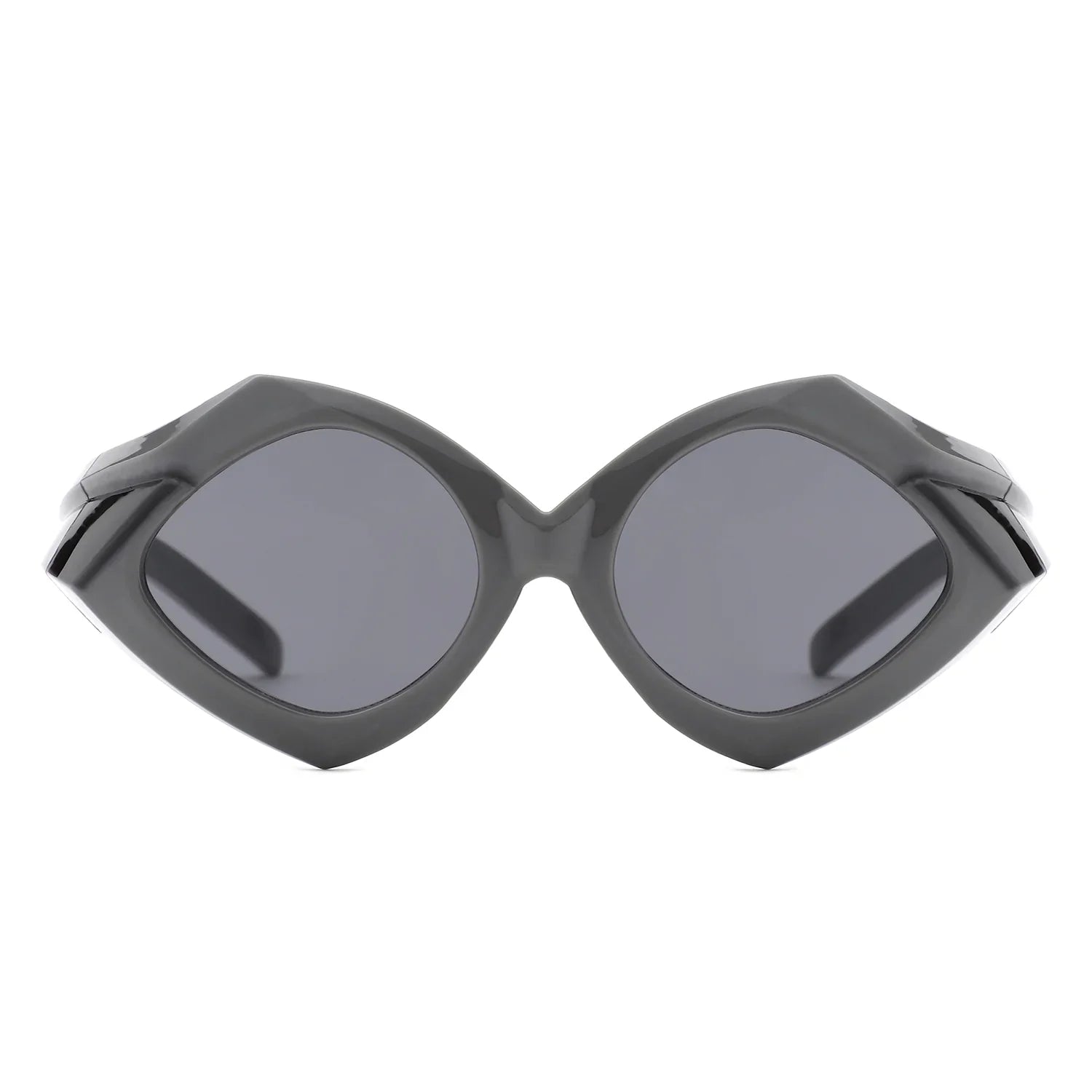 Talor - Geometric Fashion Polygon Triangle Sunglasses - Charming Charlie