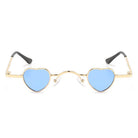 Zyral - Metal Heart Shaped Tinted Mini Color Pop Sunglasses - Charming Charlie