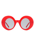 Yoke - Retro Chic Fashion Oversized Round Women's Sunglasses - Charming Charlie