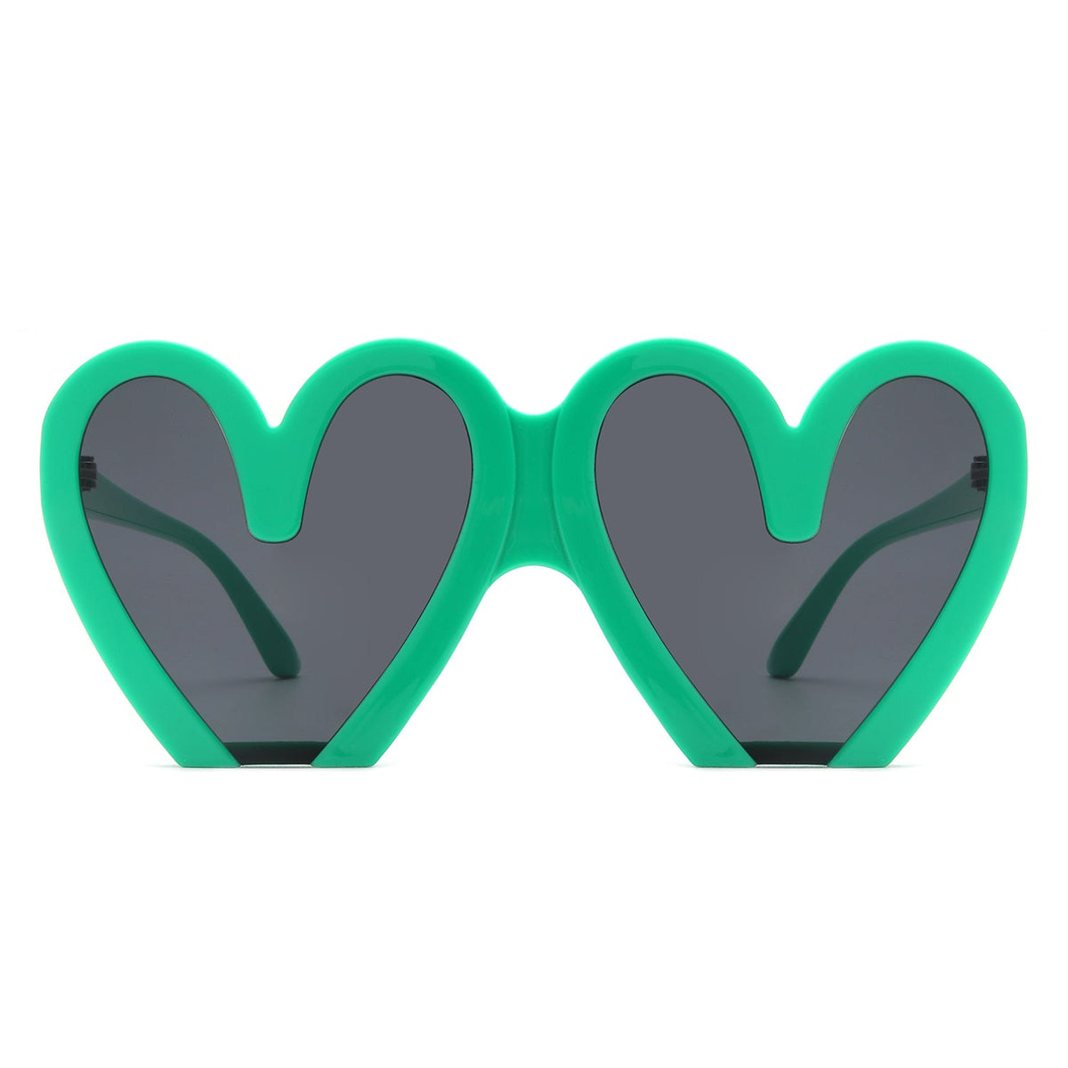 Skylette - Heart Shaped Oversized Party Fashion Sunglasses - Charming Charlie