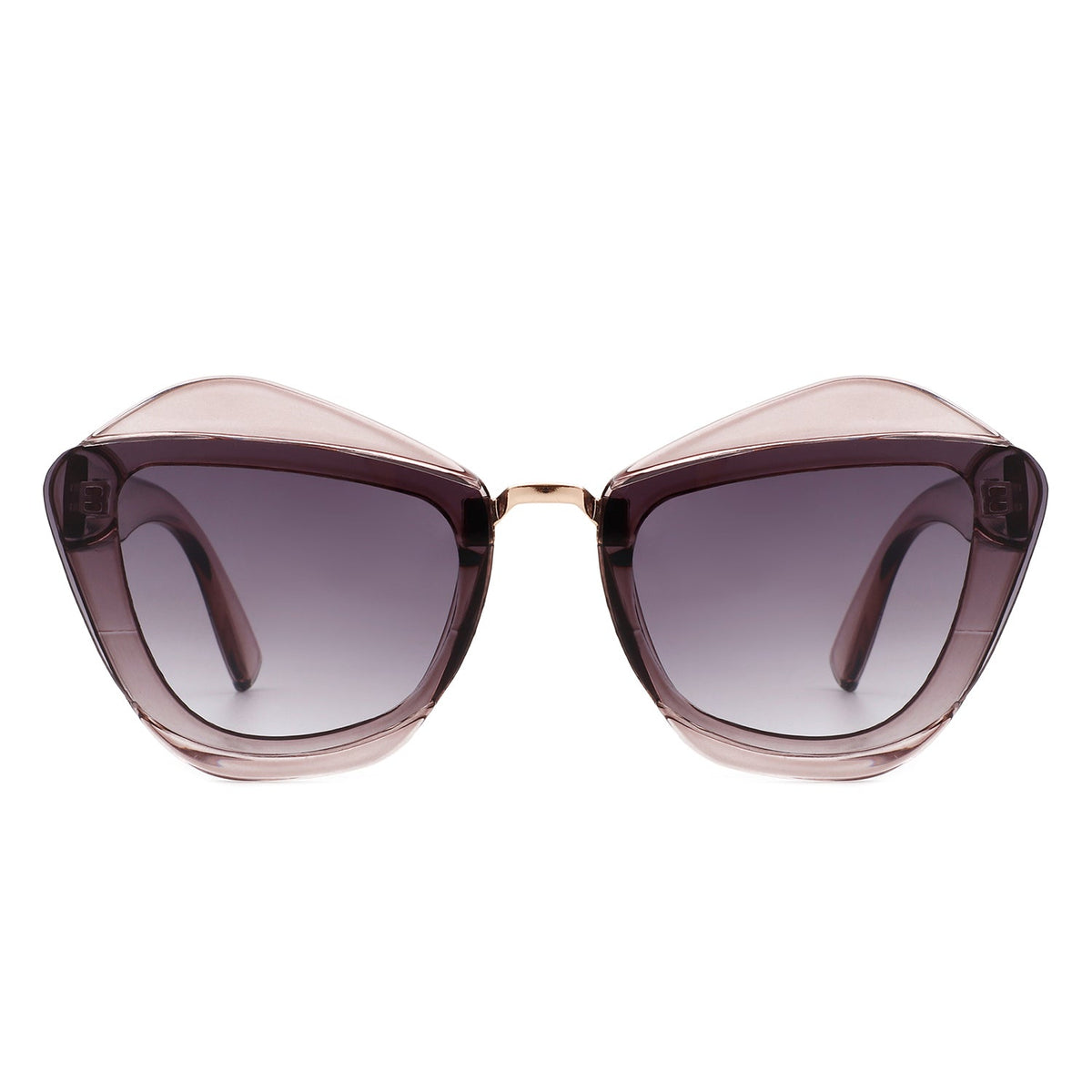 Infernia - Women Square Fashion Irregular Cat Eye Sunglasses - Charming Charlie