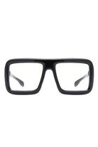 Hype - Oversized Square Flat-Top Women's Fashion Sunglasses - Charming Charlie