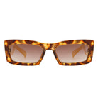 Horizonx - Retro Rectangle Narrow Fashion Slim Vintage Square Sunglasses - Charming Charlie
