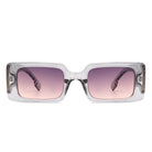 Kaelith - Retro Square Thick Frame Women's Fashion Sunglasses - Charming Charlie