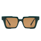 Xeno - Flat Top Geometric Fashion Square Sunglasses - Charming Charlie