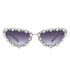 Elevate - Luxury Rhinestone Cat Eye Sunglasses - Charming Charlie