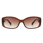 Fantasie - Rectangular Narrow Retro Tinted Fashion Square Sunglasses - Charming Charlie