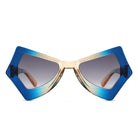 Nymeria - Irregular Sharp Geometric Fashion Women's Sunglasses - Charming Charlie