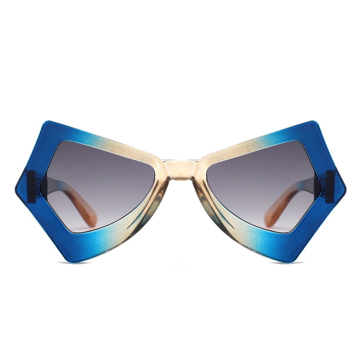 Nymeria - Irregular Sharp Geometric Fashion Women's Sunglasses - Charming Charlie