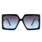 Yellowra - Women Oversize Retro Square Large Fashion Sunglasses - Charming Charlie