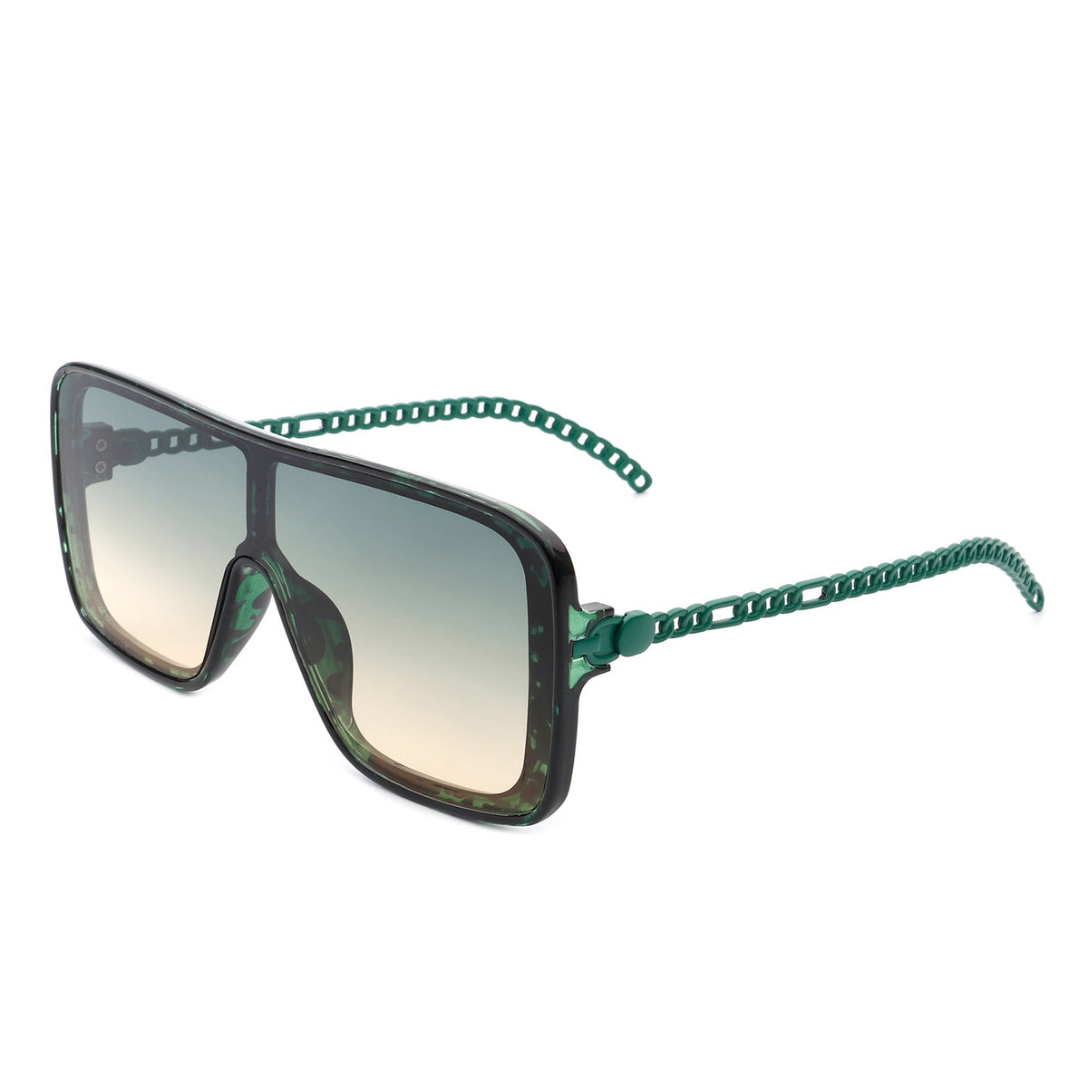 Wildwind - Square Fashion Flat Top Oversize Retro Sunglasses - Charming Charlie