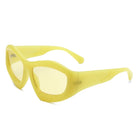 Xaron - Geometric Square Tinted Oversize Chunky Fashion Sunglasses - Charming Charlie