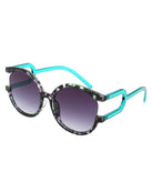 Iloria - Oversized Fashion Irregular Round Sunglasses - Charming Charlie