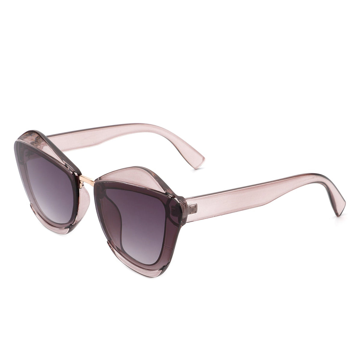 Infernia - Women Square Fashion Irregular Cat Eye Sunglasses - Charming Charlie