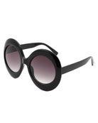Quest - Oversized Oval Round Women's Fashion Sunglasses - Charming Charlie