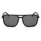 NAPA | S3027 - Retro Vintage Flat Brow Bar Polarized Square Fashion Sunglasses - Cramilo Eyewear - Stylish Trendy Affordable Sunglasses Clear Glasses Eye Wear Fashion