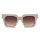CAMDEN | S1068 - Women Retro Square Oversize Sunglasses - Cramilo Eyewear - Stylish Trendy Affordable Sunglasses Clear Glasses Eye Wear Fashion