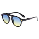 CADIZ | S1120 - Unisex Round Carrera Fashion Round Brow Bar Sunglasses - Cramilo Eyewear - Stylish Trendy Affordable Sunglasses Clear Glasses Eye Wear Fashion