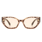 Dawnmist - Geometric Retro Round Irregular Narrow Cat Eye Sunglasses - Charming Charlie