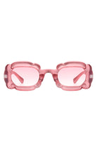 Uplift - Geometric Irregular Thick Frame Square Fashion Sunglasses - Charming Charlie