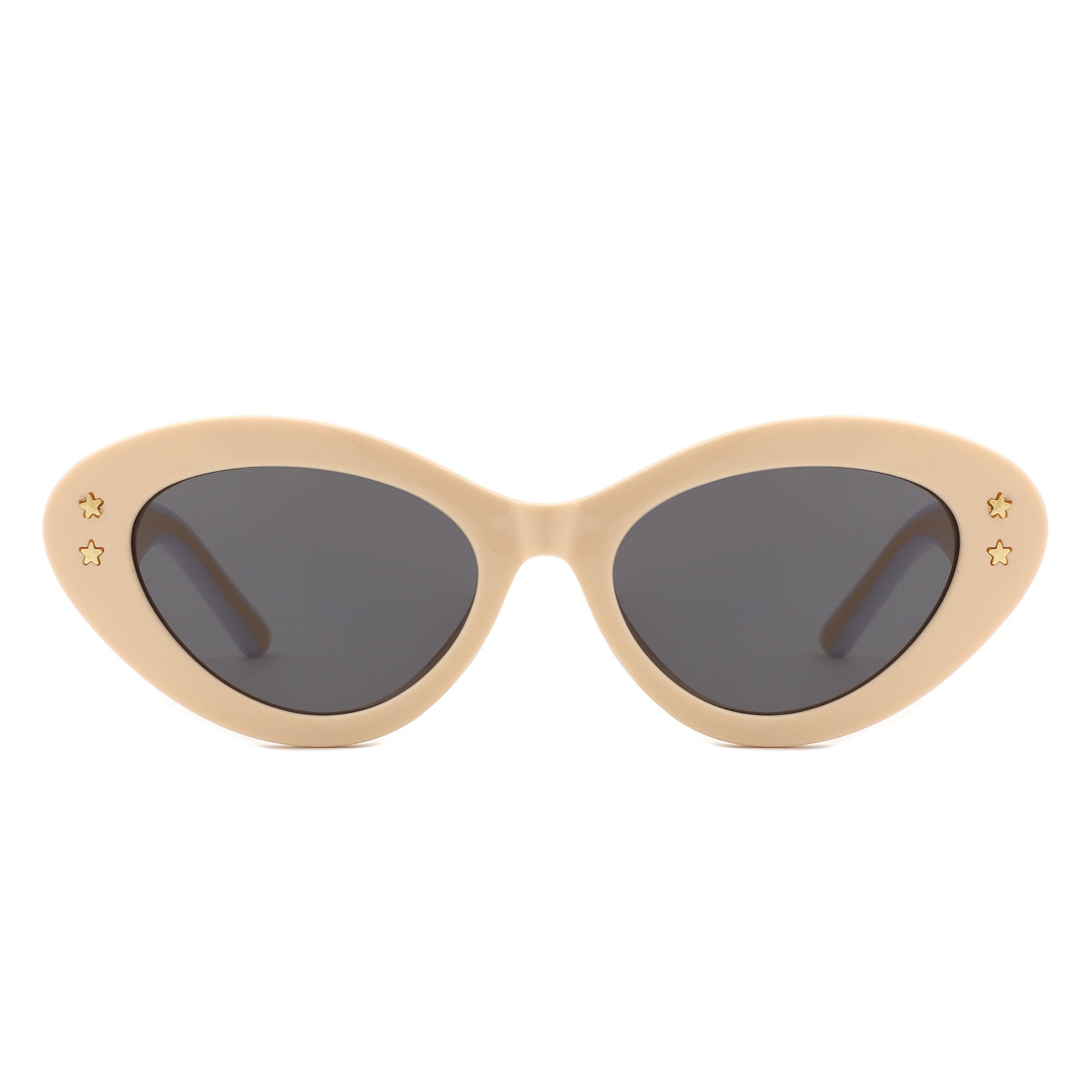 Elandor - Cat Eye Oval Star Designed Sunglasses - Charming Charlie