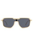 Fusion - Retro Oversized Square Geometric Fashion Sunglasses - Charming Charlie