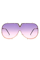 Dazzle - Oversized Luxury Aviator Sunglasses - Charming Charlie