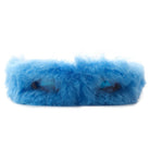 Kyriel - Y2K Wrap Around Fuzzy Fashion Furr Women Sunglasses - Charming Charlie