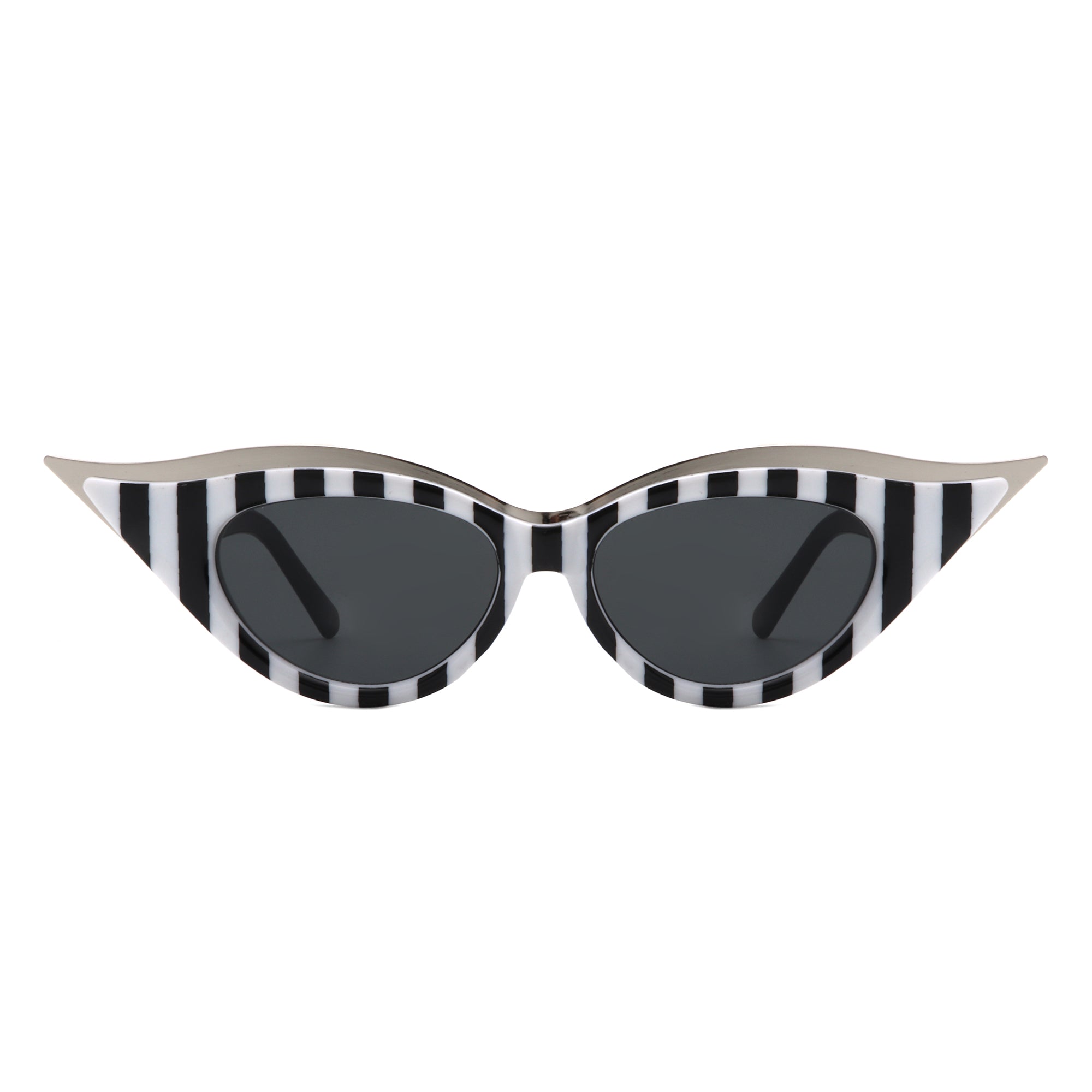 Vaelan - Round Extreme Cat Eye Women's Sunglasses - Charming Charlie