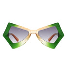 Nymeria - Irregular Sharp Geometric Fashion Women's Sunglasses - Charming Charlie