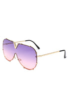 Dazzle - Oversized Luxury Aviator Sunglasses - Charming Charlie