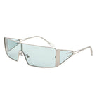Vortex - Square Wrap-Around Retro Rectangle Fashion Sunglasses - Charming Charlie