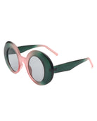 Yoke - Retro Chic Fashion Oversized Round Women's Sunglasses - Charming Charlie