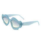 Zyrith - Geometric Wavy Designed Women's Sunglasses - Charming Charlie