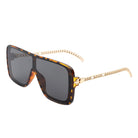 Wildwind - Square Fashion Flat Top Oversize Retro Sunglasses - Charming Charlie