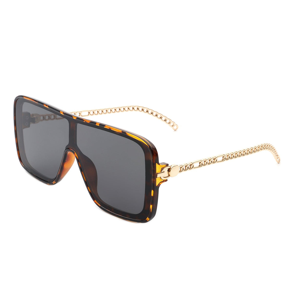 Wildwind - Square Fashion Flat Top Oversize Retro Sunglasses - Charming Charlie
