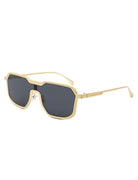 Fusion - Retro Oversized Square Geometric Fashion Sunglasses - Charming Charlie