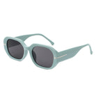Nexis - Geometric Square Thick Frame Fashion Sunglasses - Charming Charlie