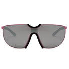 MACON | S3003 - Large Oversized Unisex Single Lens Aviator Fashion Sunglasses - Cramilo Eyewear - Stylish Trendy Affordable Sunglasses Clear Glasses Eye Wear Fashion