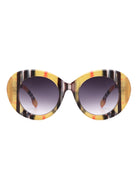 Optic - Round Oval Oversized Women's Fashion Sunglasses - Charming Charlie