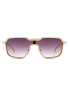 Fusion - Retro Oversized Square Geometric Fashion Sunglasses - Charming Charlie