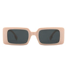 Kaelith - Retro Square Thick Frame Women's Fashion Sunglasses - Charming Charlie