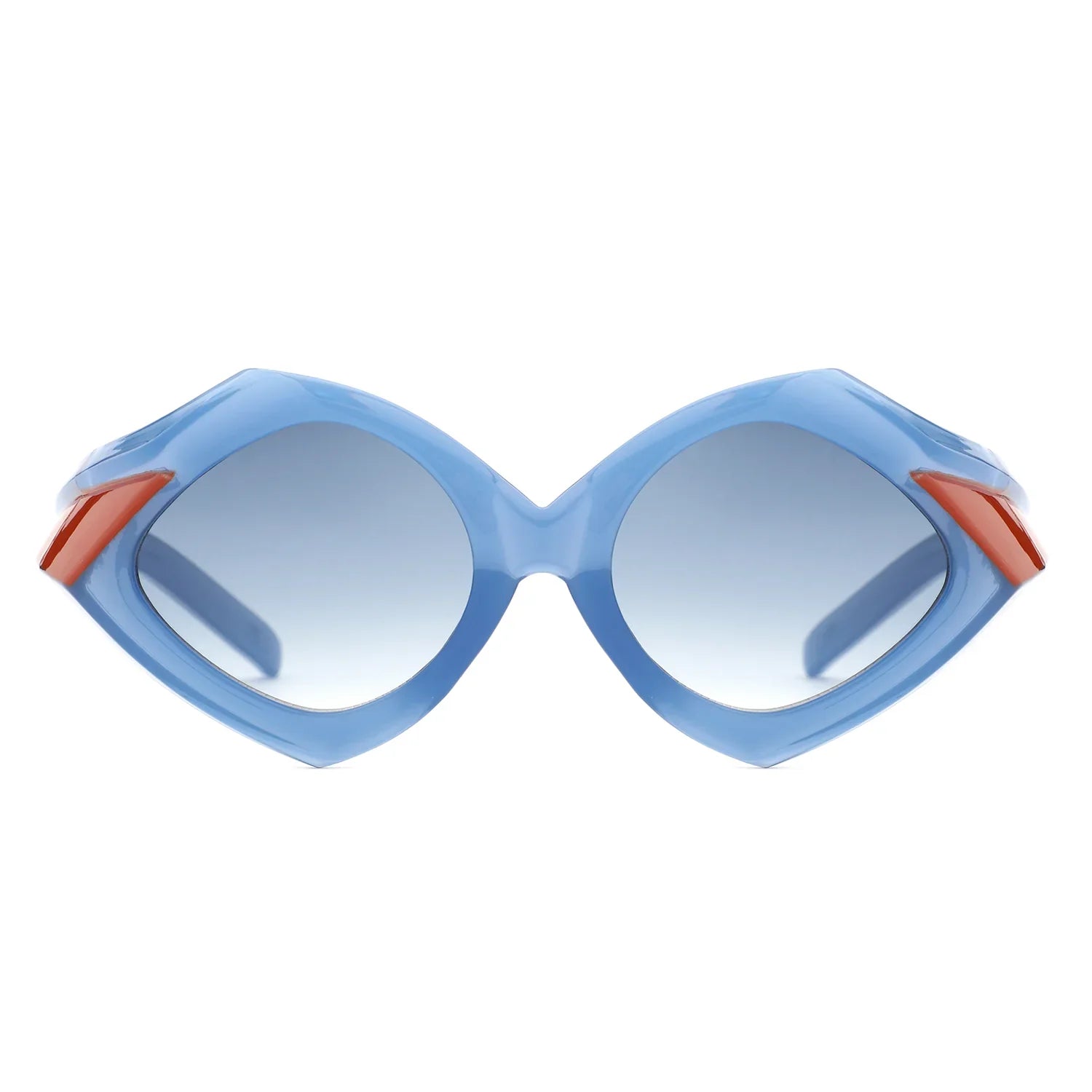 Talor - Geometric Fashion Polygon Triangle Sunglasses - Charming Charlie