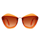 Infernia - Women Square Fashion Irregular Cat Eye Sunglasses - Charming Charlie