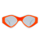 Rosedawn - Futuristic Square Retro Chunky Irregular Geometric Sunglasses - Charming Charlie
